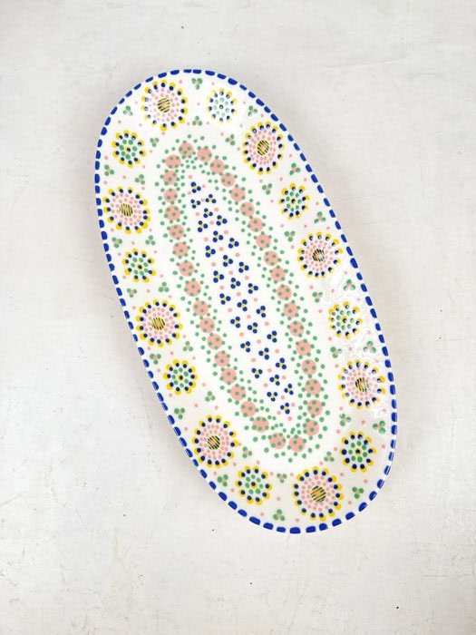 Elongated serving tray (39 x 19 cm) - Multiple colours - Picture 8