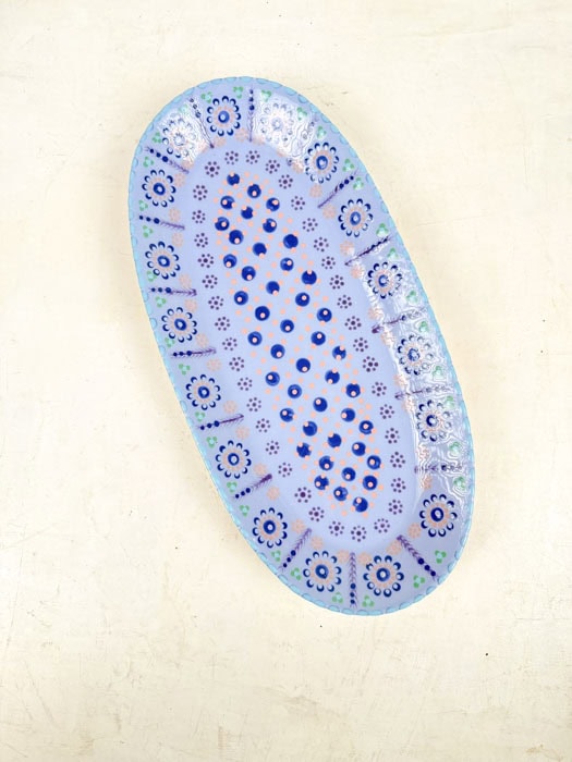 Elongated serving tray (39 x 19 cm) - Multiple colours - Picture 5