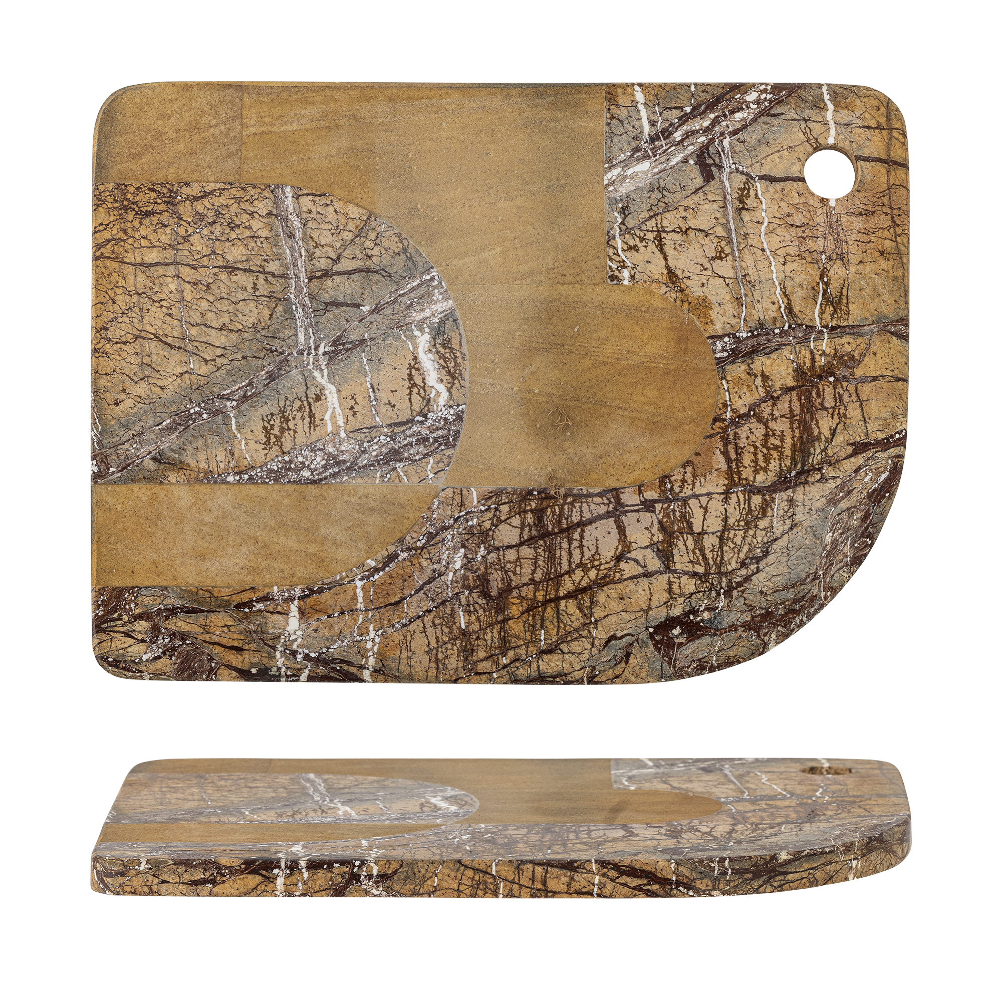 Cutting board in marble (brown) - Abrianna - Image 5