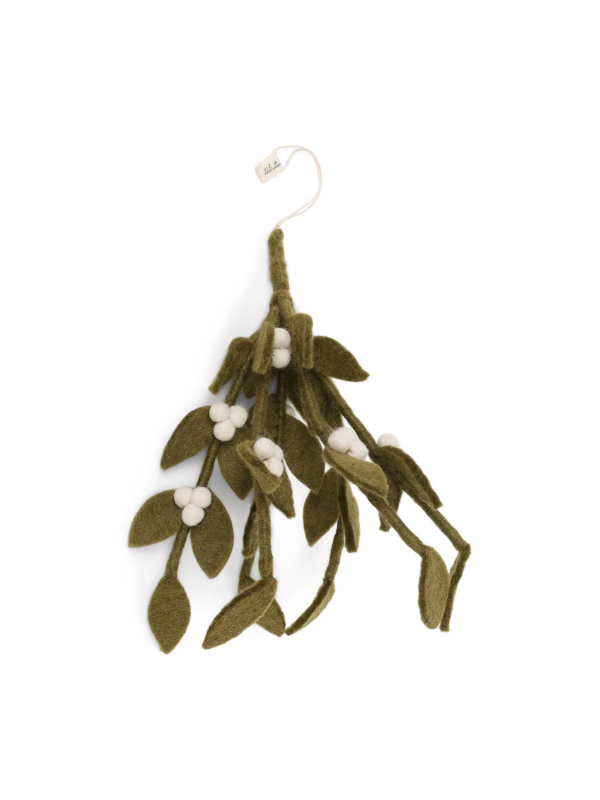 kry & sif felt mistletoe