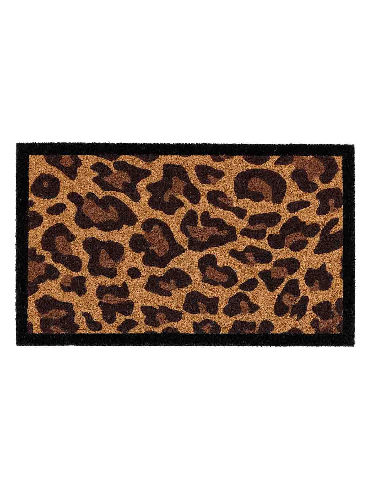 doormat - leopard print