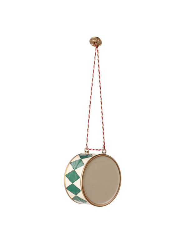 majestic Christmas ornaments metal ornaments large drum