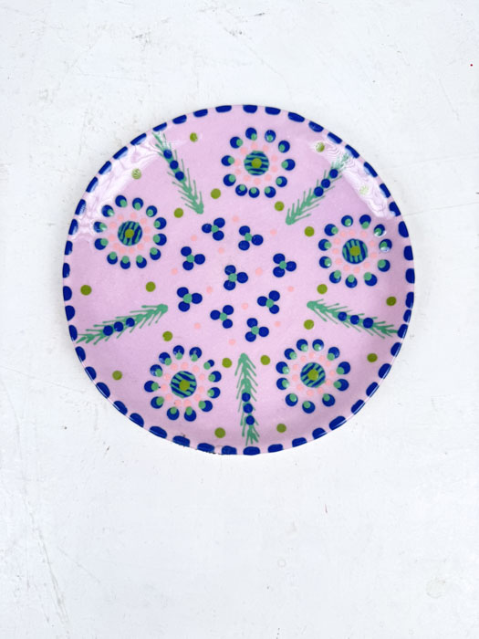 potters work mahaba series cake plate