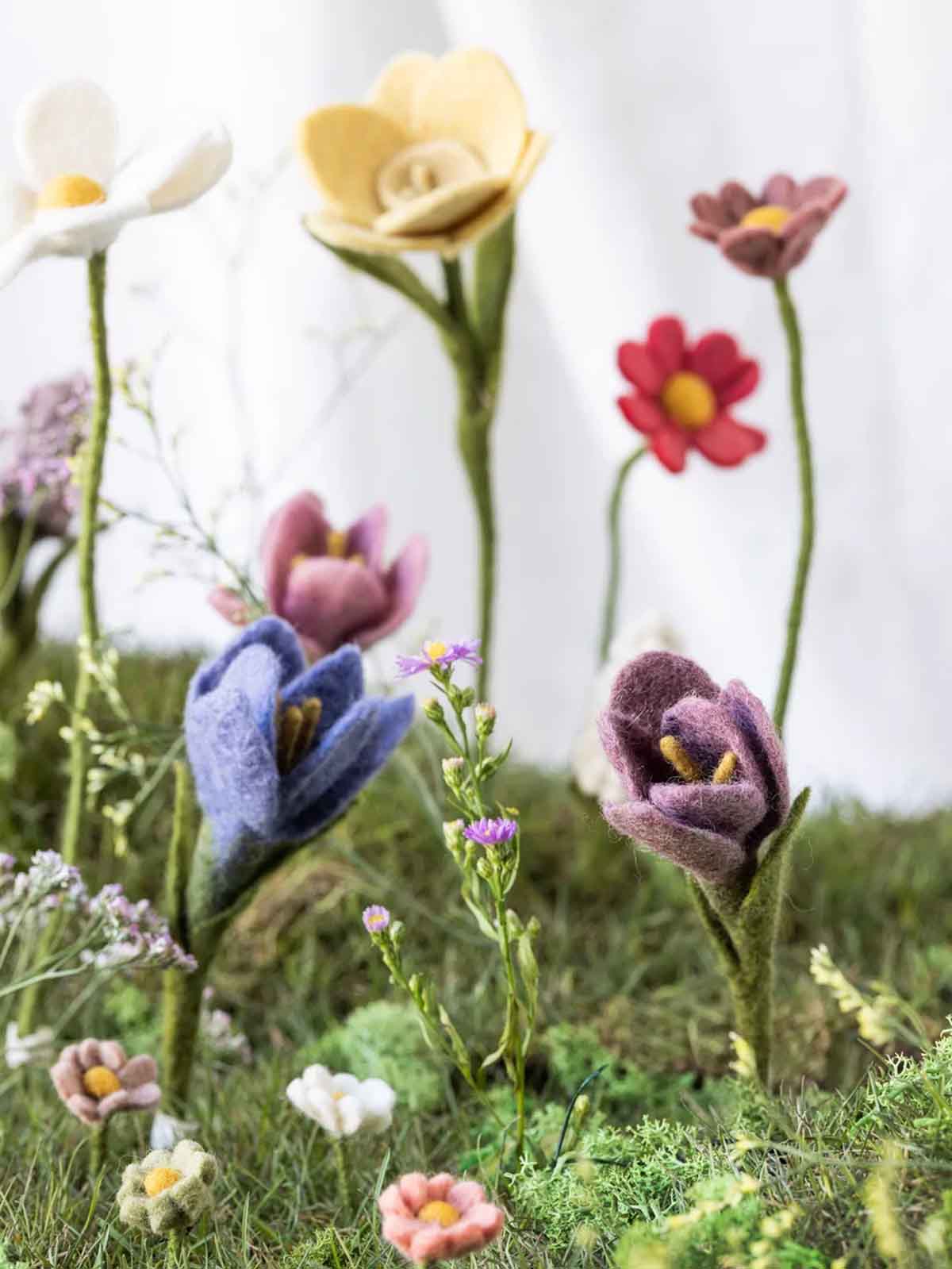 & sif; felt flowers fairetrade