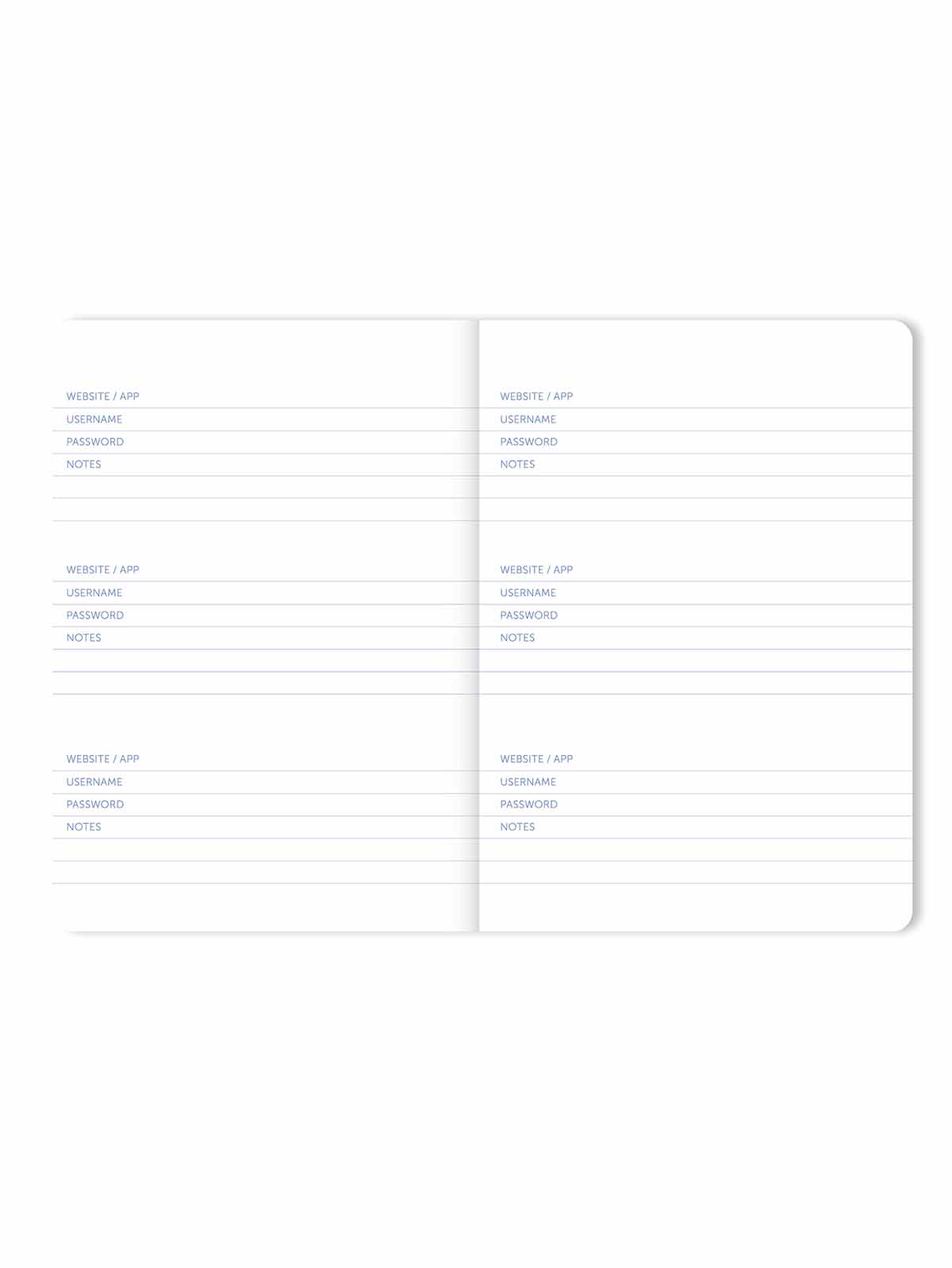 a jornal password journal