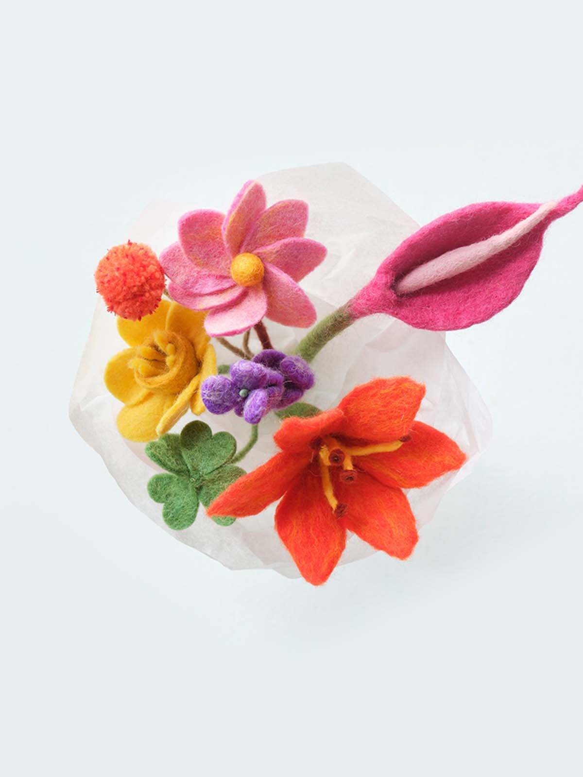 Aveva felt flowers fairetrade