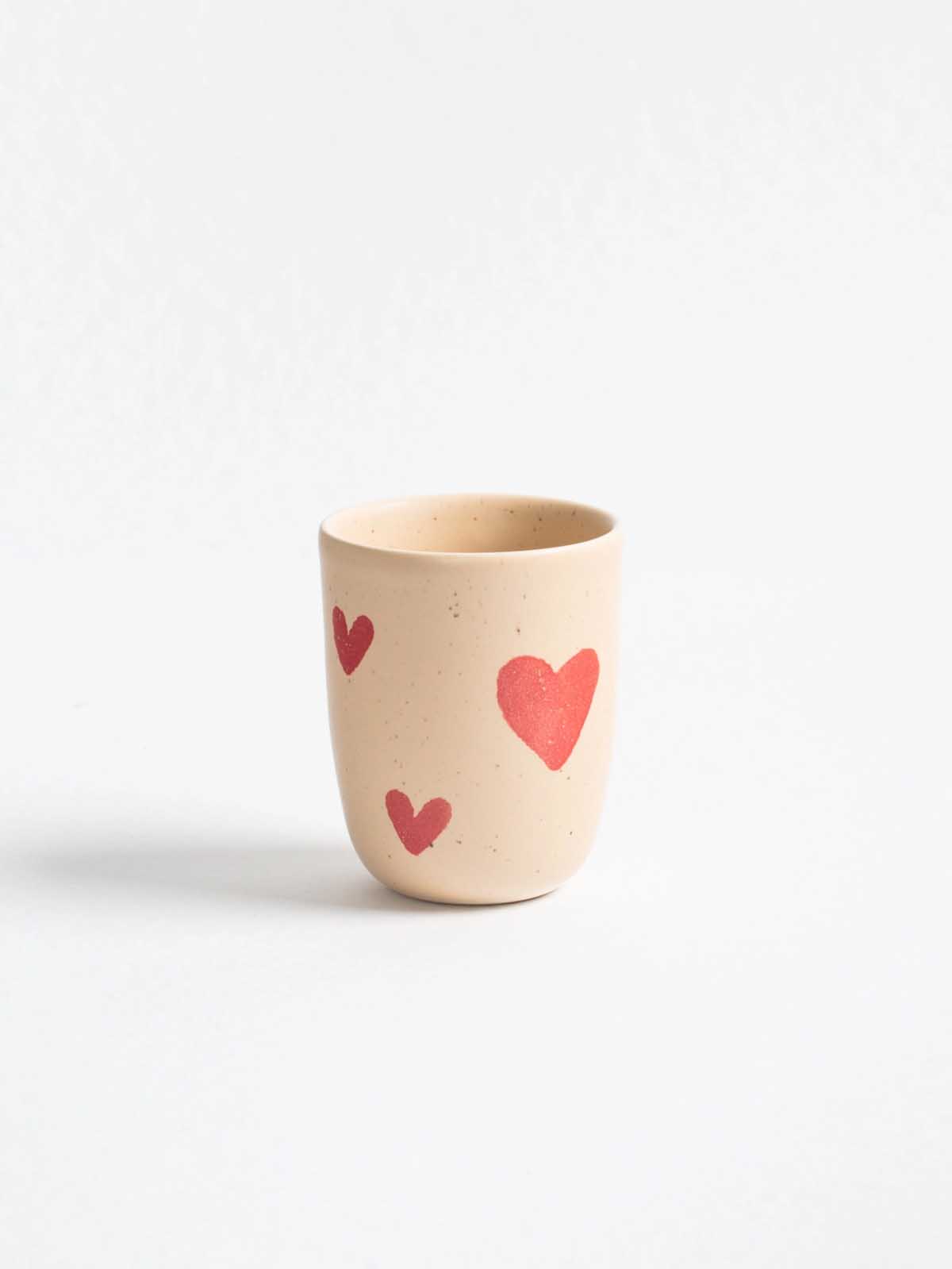 egg back home - bowl between hearts
