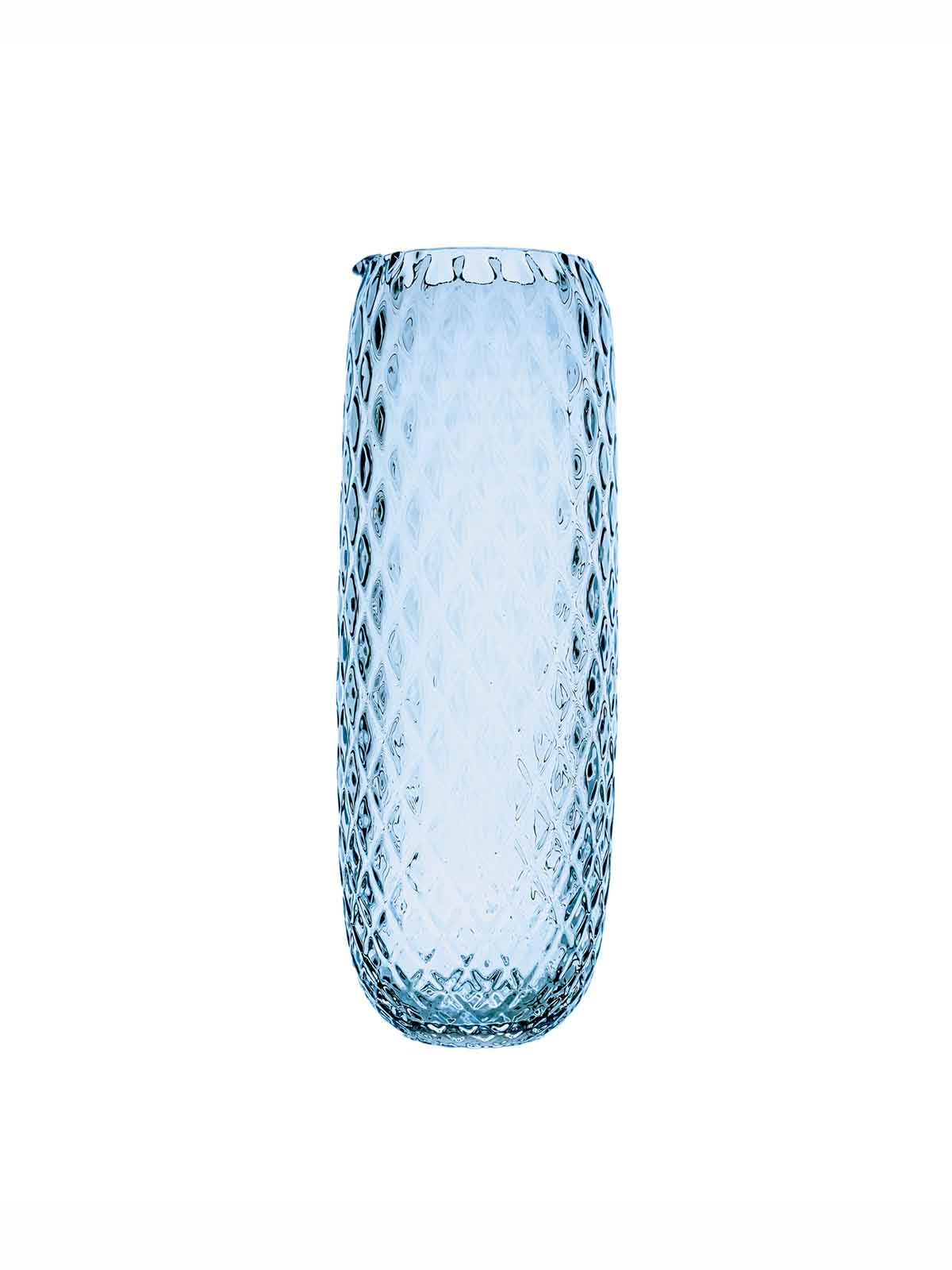Anna von Lipa carafe harlequin 700 ml blue smoke