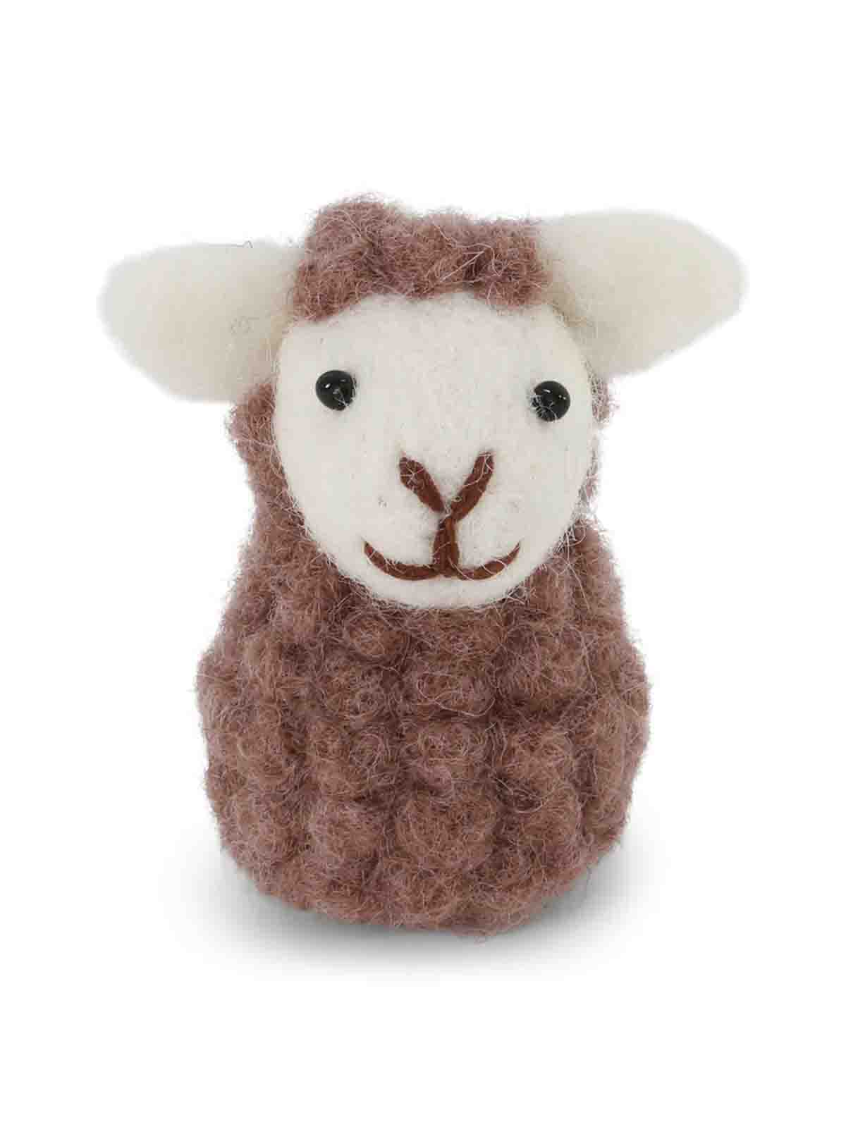 Grif and some woolen ornaments for Easter - bunnies and creepy stuff