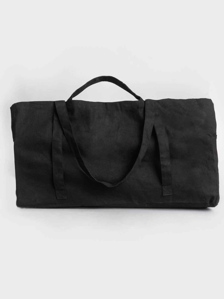 About large canvas bag in black