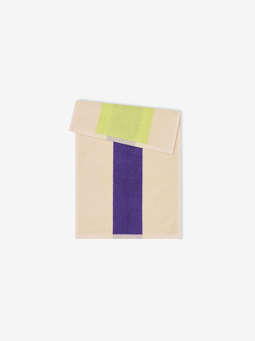 Guest towels - Turquoise, caramel and purple - Image 7