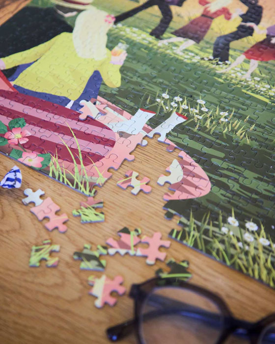 certain sharp puzzles made of certified paper