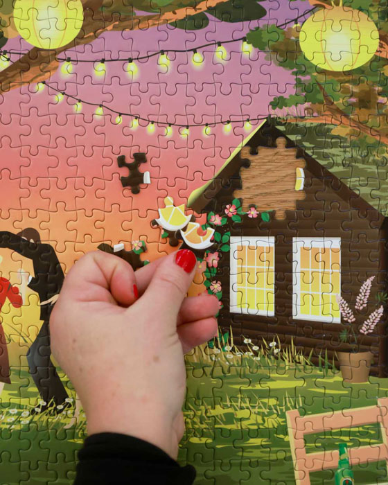certain sharp puzzles made of certified paper