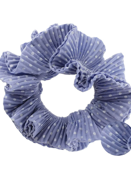 by starling kaisa Scrunchie - dotted blue