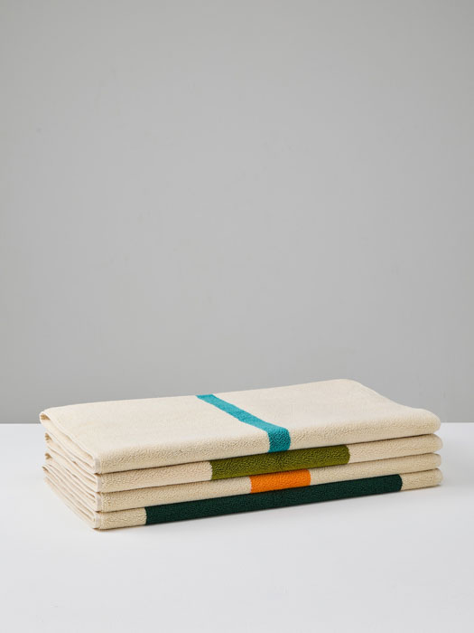 Bath mat 50 x 80 cm - Pink & Olive - Picture 7