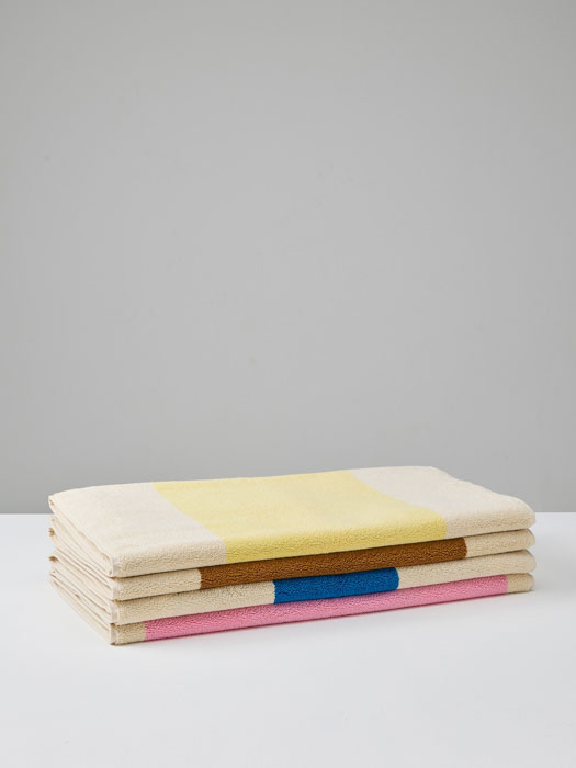 Bath mat 50 x 80 cm - Pink & Olive - Picture 8