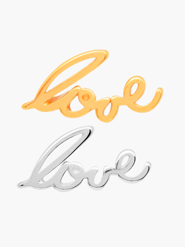 lulu copenhagen earrings in silver and gold with laws