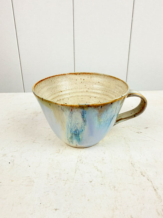Nørrebro ceramic cup with handle, handcrafted ceramics at remix by Sophie