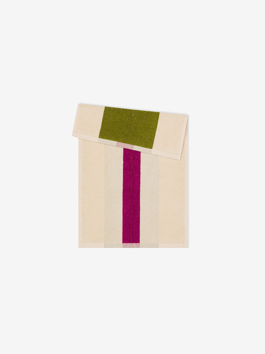Guest towels - Yellow, Fuchsia and Aqua - Picture 3