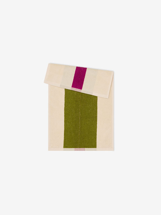 Guest towels - Yellow, Fuchsia and Aqua - Picture 8