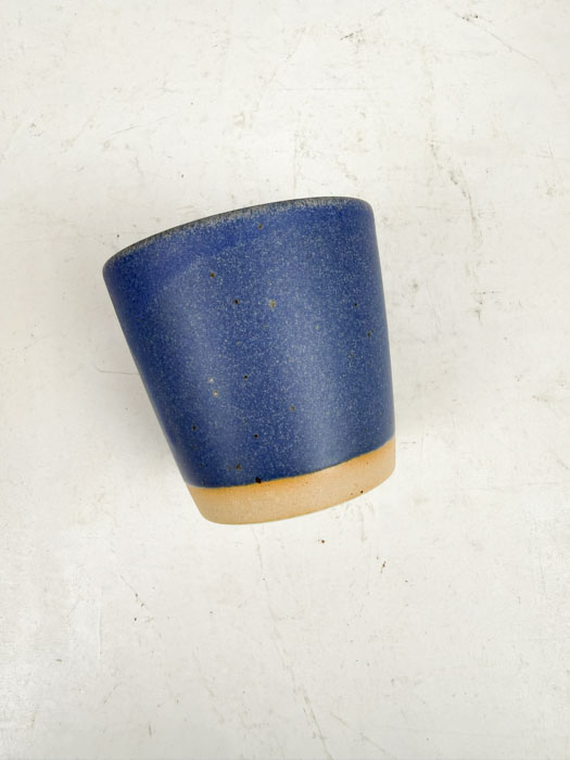 Bornholm ceramic factory original cup dreamy blue