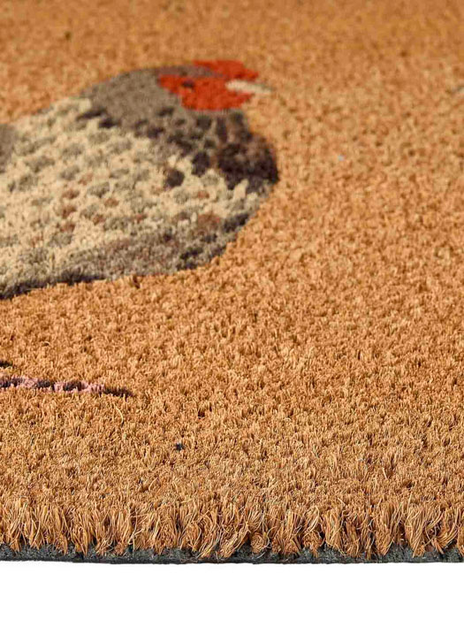 doormat with chickens