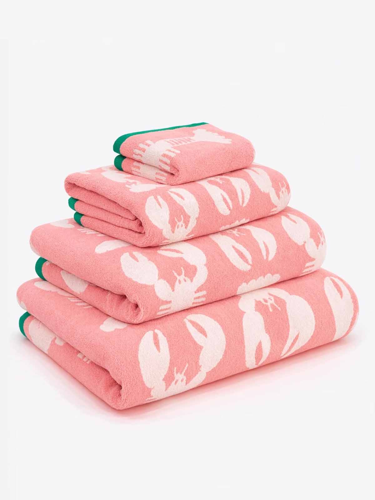 Towel "Light red Lobster (lobster)" - Select