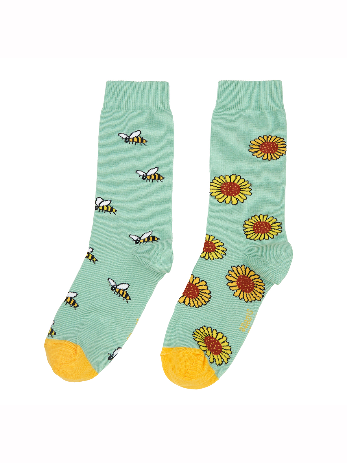 Alternative view of Socks - Sunflowers and Bees