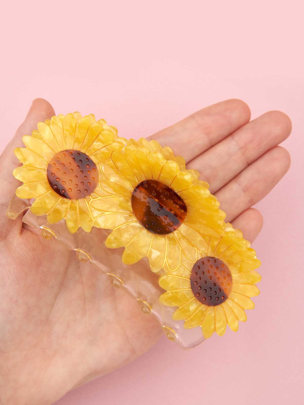 Alternative view of Hair clippings – maxi – 3 sunflowers