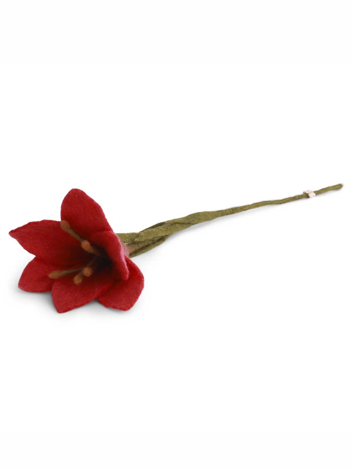 Filt flower trumpet lily (47 cm) - Red