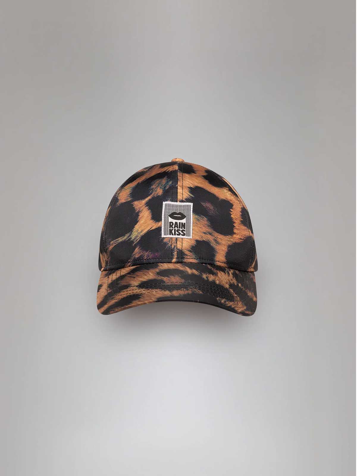 Alternative view of Cap - Dark leopard