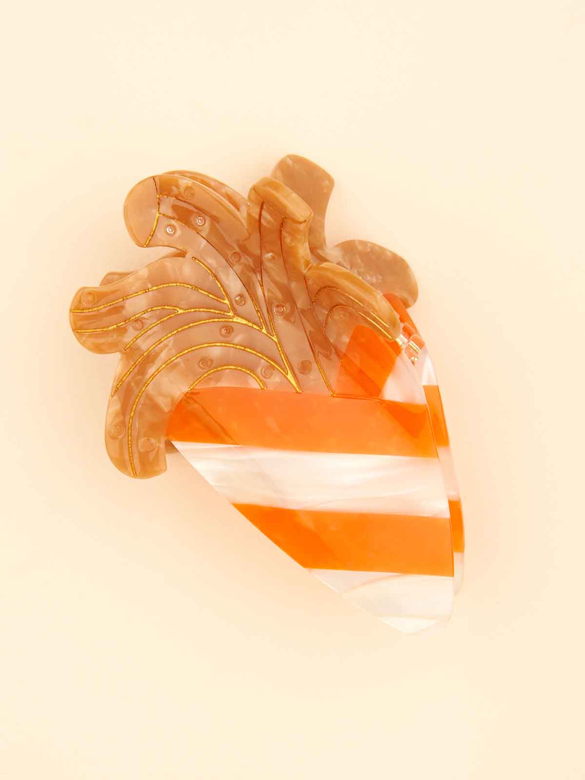 Hair clip - Churros in cups