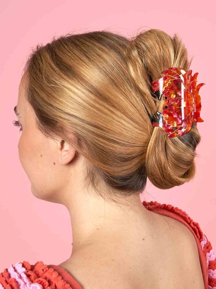 Hair clip - Red crab - Image 2