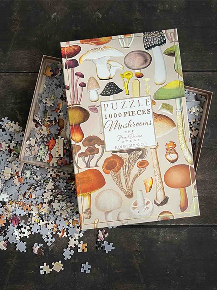 Puzzles 1000 pieces - Mushrooms - Picture 2