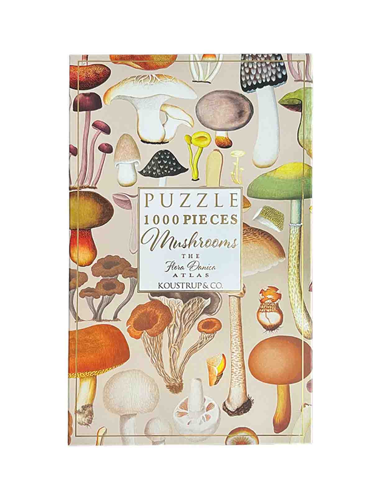 Puzzle game 1000 pieces - Mushrooms