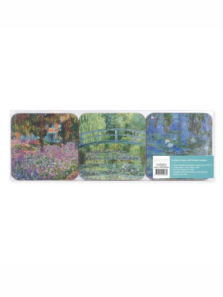 Coasters (6 pieces) - Claude Monet