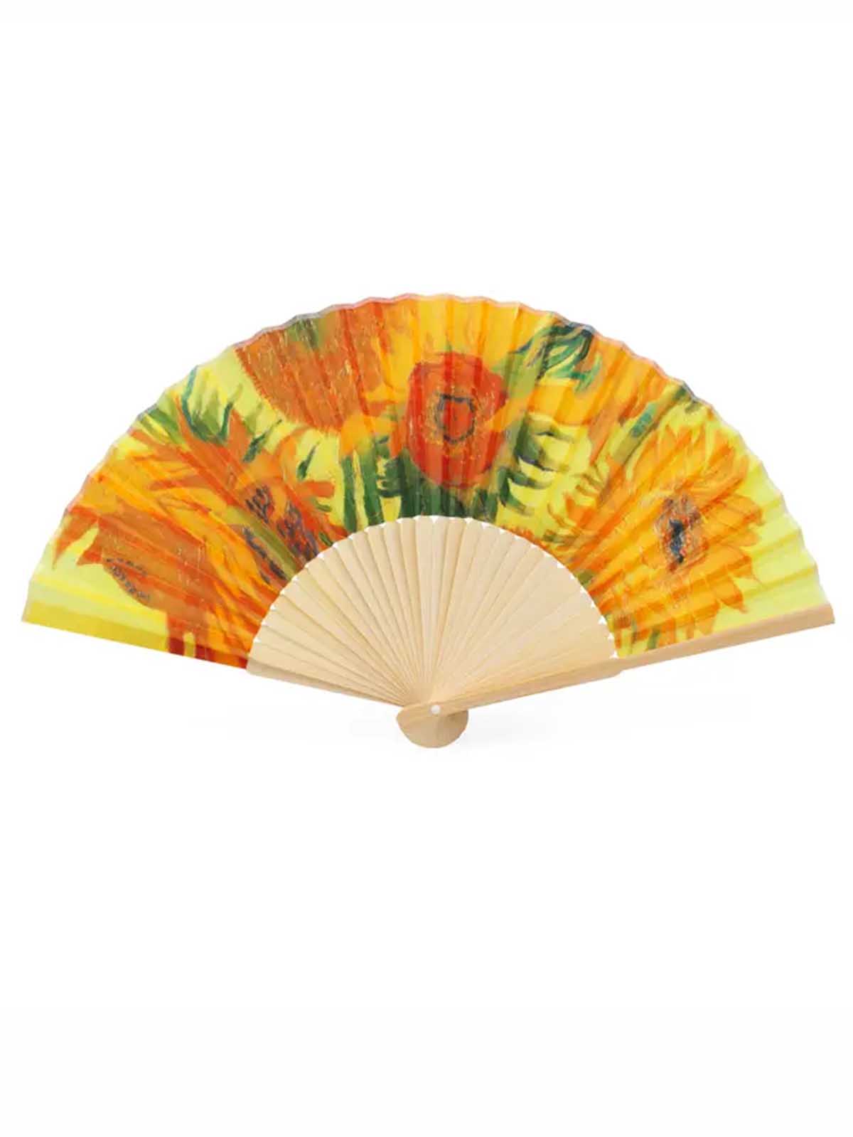 Bamboo fan – Van Gogh 