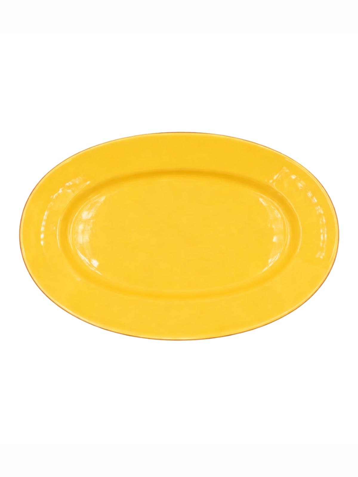 Alternative view of oblong ceramic dish - 41 x 28 cm