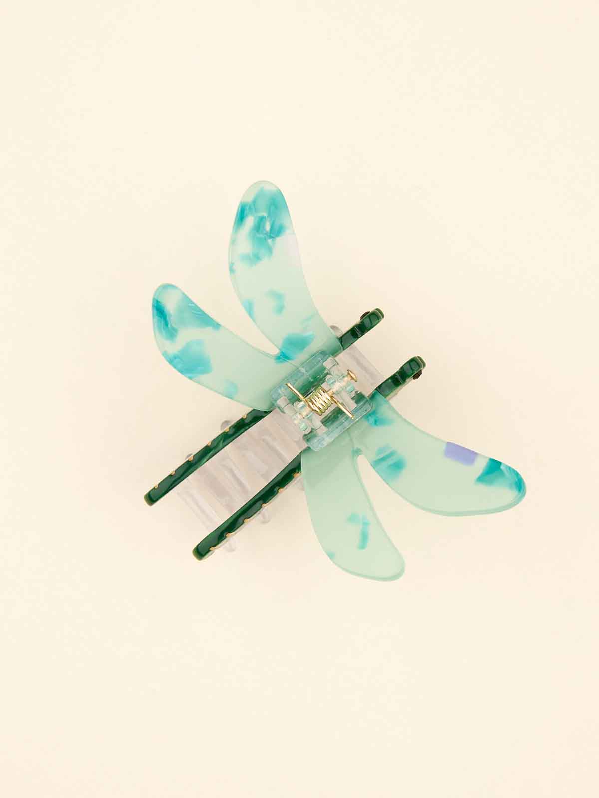 Hair clip - Green goldsmith - Picture 3