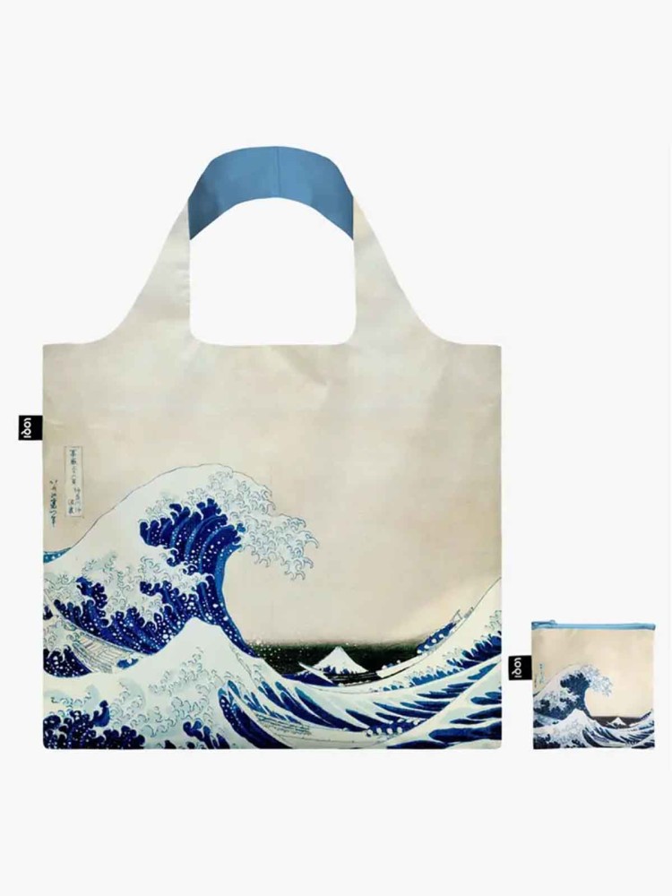 Shopping cart - Hokusai & quot;The great wave& quot;