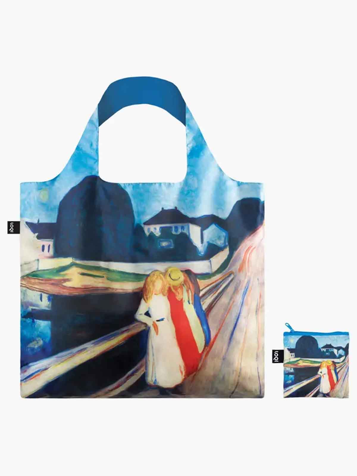 Shopping network - Four girls on the bridge of "Edvard Munch"