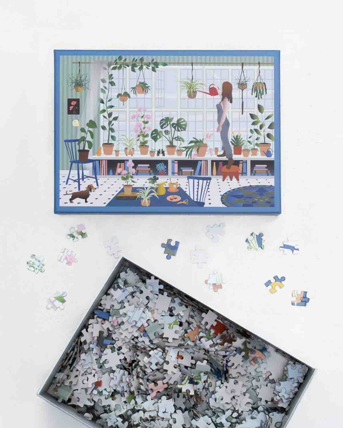 Puzzle 1000 pieces (around) - Plant lover