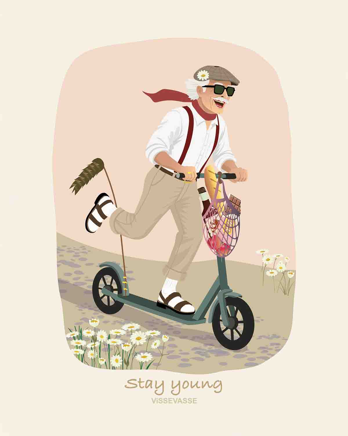 Alternative view of Occasion cards with envelopes (A6) - Mr. Stay Young