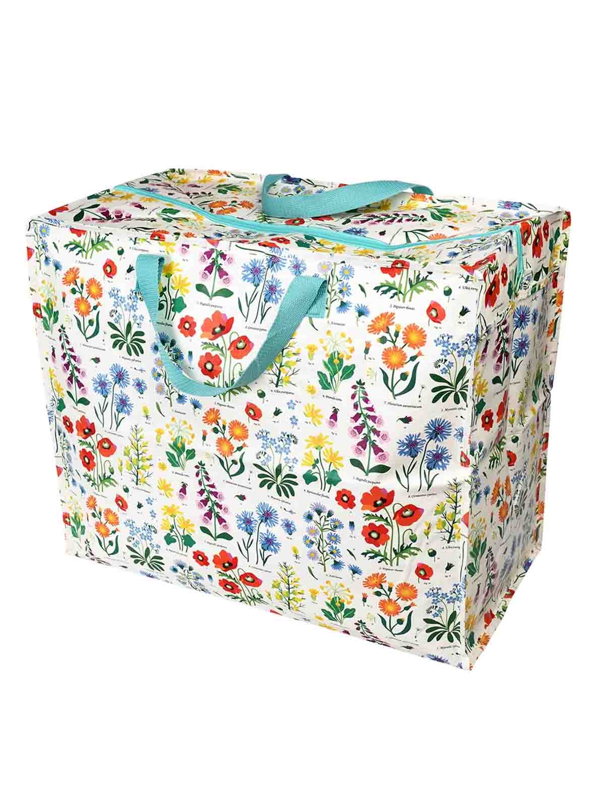 Alternative view of Jumbo storage bag 78 liters - Wild flowers