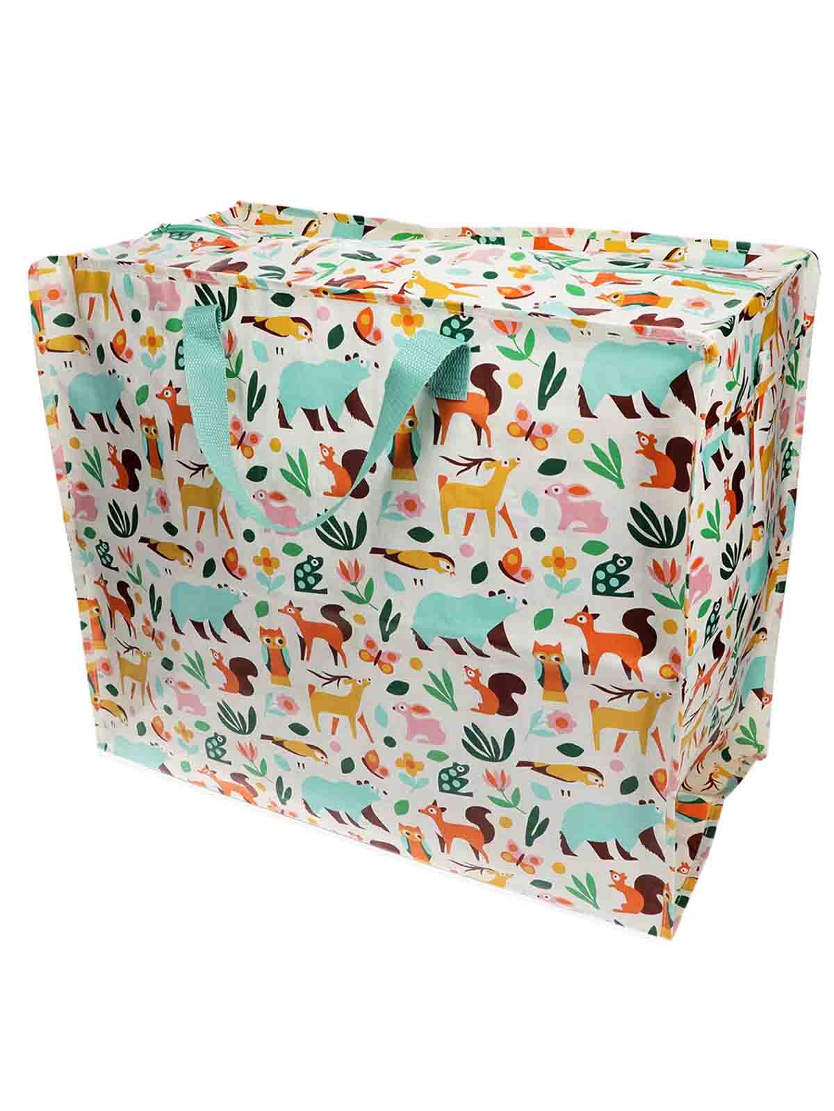 Alternative view of Jumbo storage bag 78 litres - Woodland (Animals of the Forest)