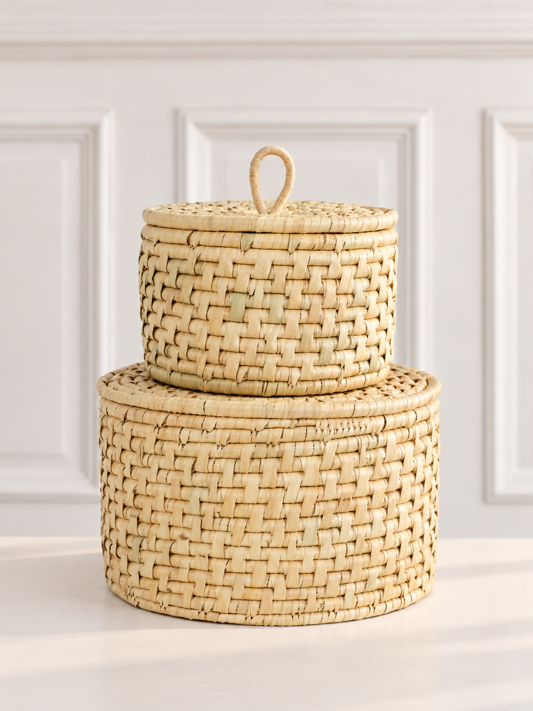 Palm curve with lid "Dhaka Loop" (2 pieces)