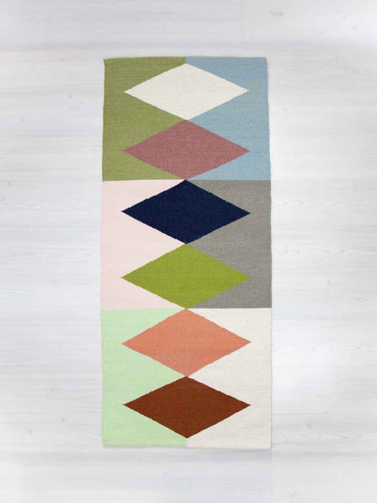 Alternative view of Hand-woven carpet - 70 x 165 cm