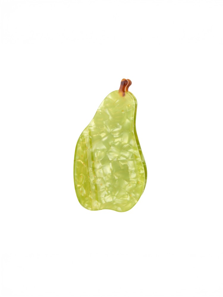 Hair clip – Green bulb – Picture 3