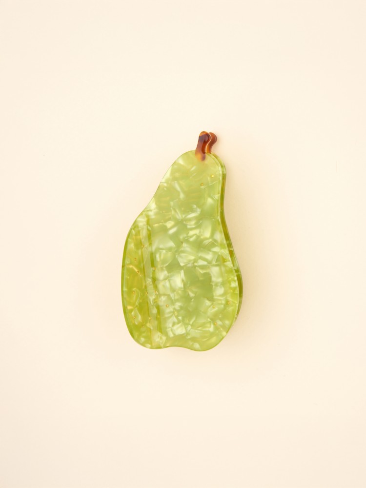 Hair clip – Green bulb – Picture 2
