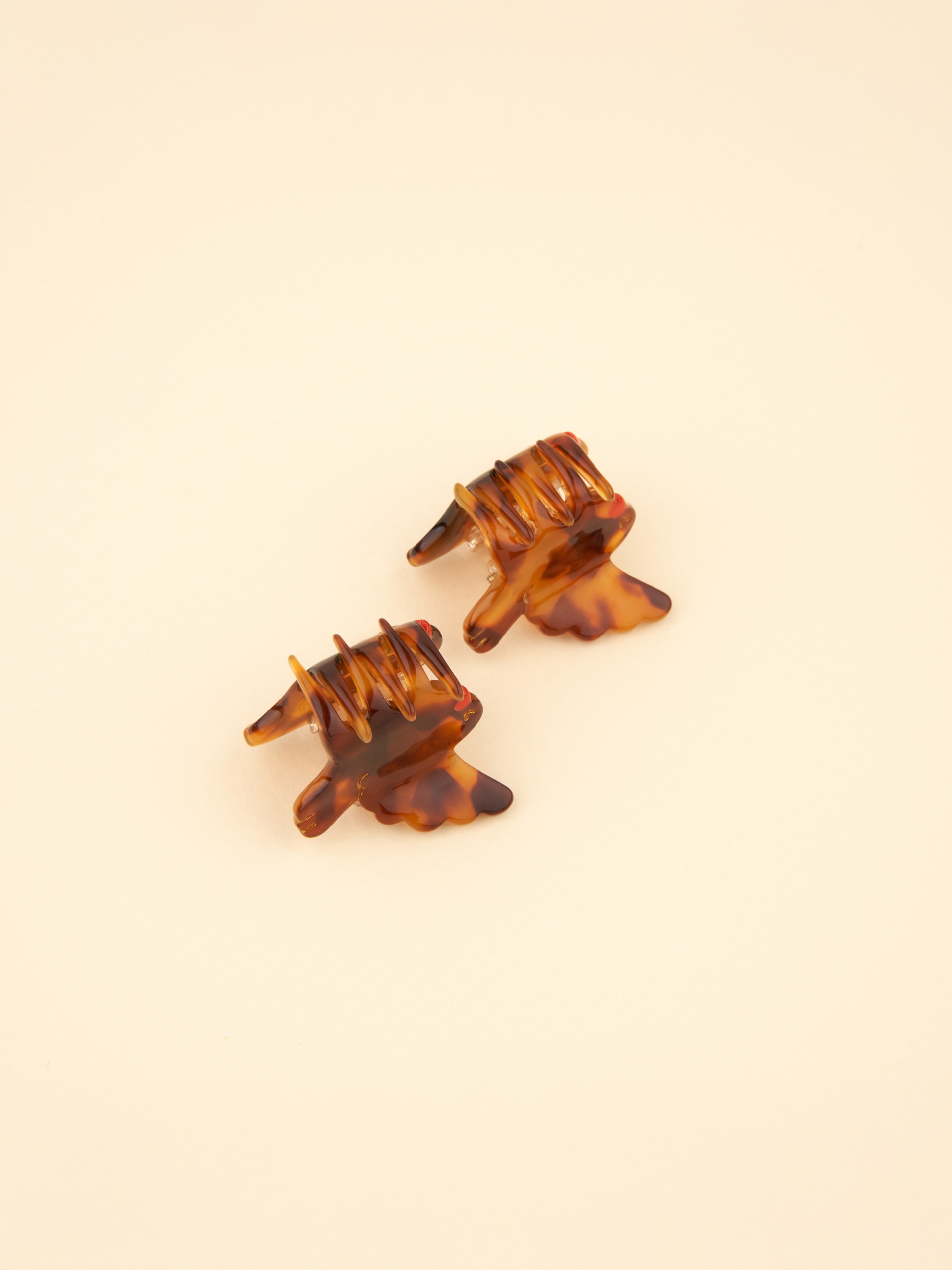 Mini hair clip (2 pieces) - Small birds - Picture 2